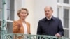 Thủ tướng Đức Olaf Scholz (phải) tiếp Chủ tịch EU Ursula von der Leyen tại Berlin, ngày 5/3/2023.